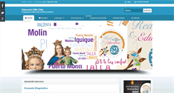 Desktop Screenshot of educacion.fmachile.org